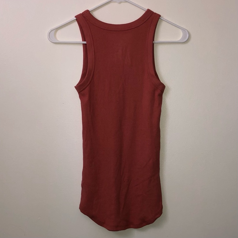A New Day Coral Tank Top